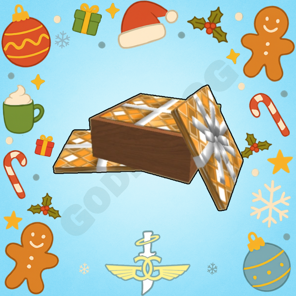 Box of Gold Wrapping Paper